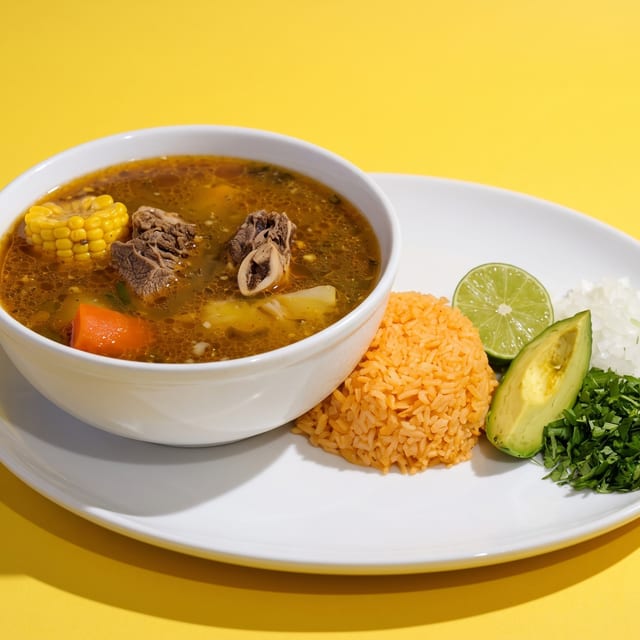 Caldo de Res.
