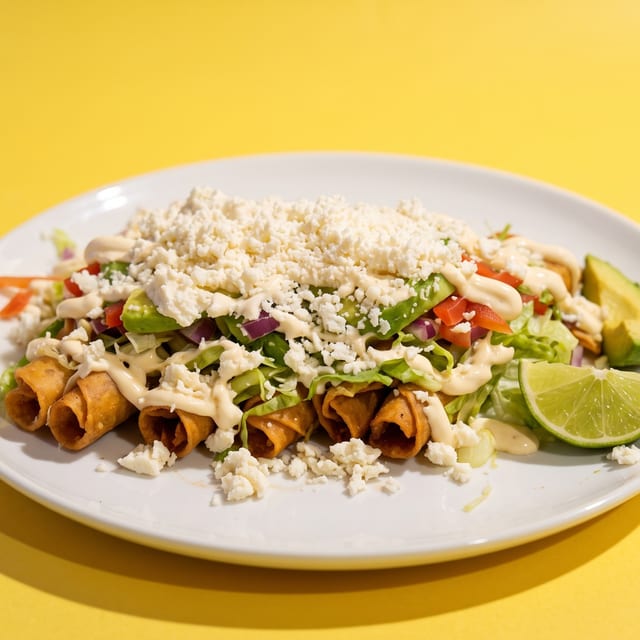 Flautas de Pollo.