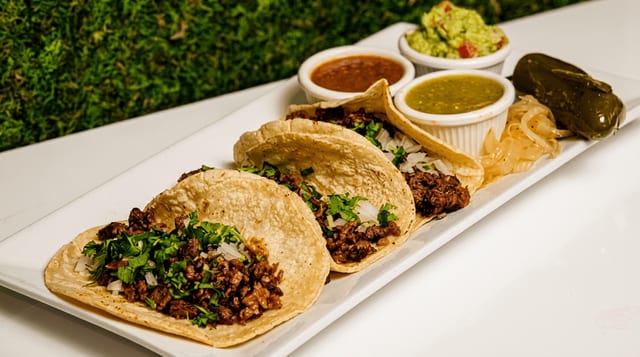 Tacos de Asada.